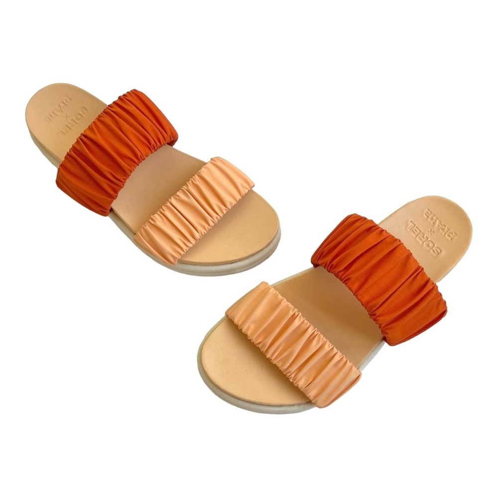 Sorel Women's Sandals - Orange and Peach size 7.5 Excellent condition